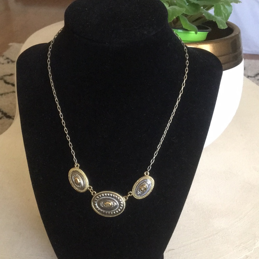 2028 Vintage style reversible necklace